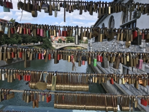 Wensenbrug Ljubljana Slovenië